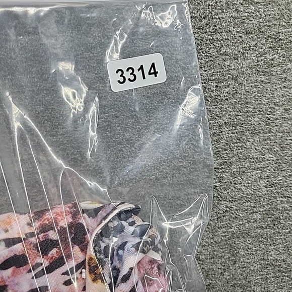 Atelier Dress Women's Large Animal Print Mock Wrap NWT (MSRP $138) - Picture 12 of 12